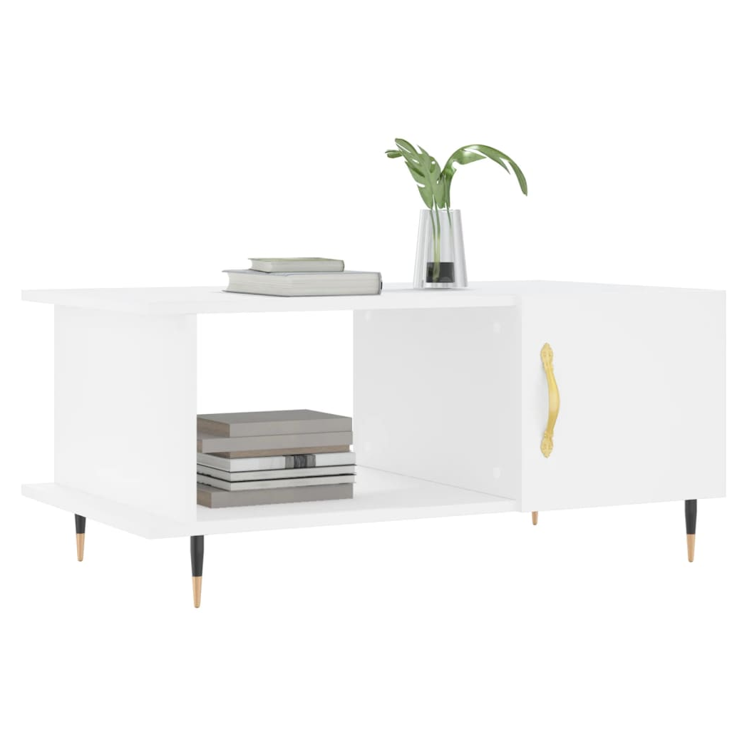 vidaXL VidaXL Coffee Table 90x50x40 cm Engineered Wood Storage - Coffee Table