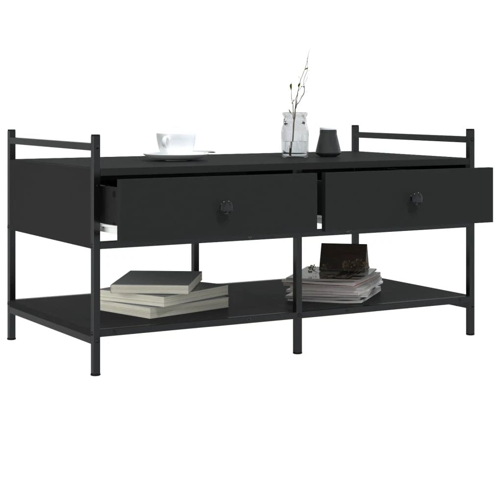VidaXL Coffee Table 99x50x50 cm Engineered Wood Living Room by vidaXL