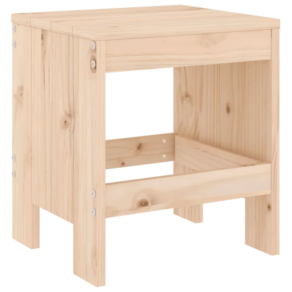 VidaXL Garden Dining Set Solid Pine Wood 5 Piece Outdoor by vidaXL