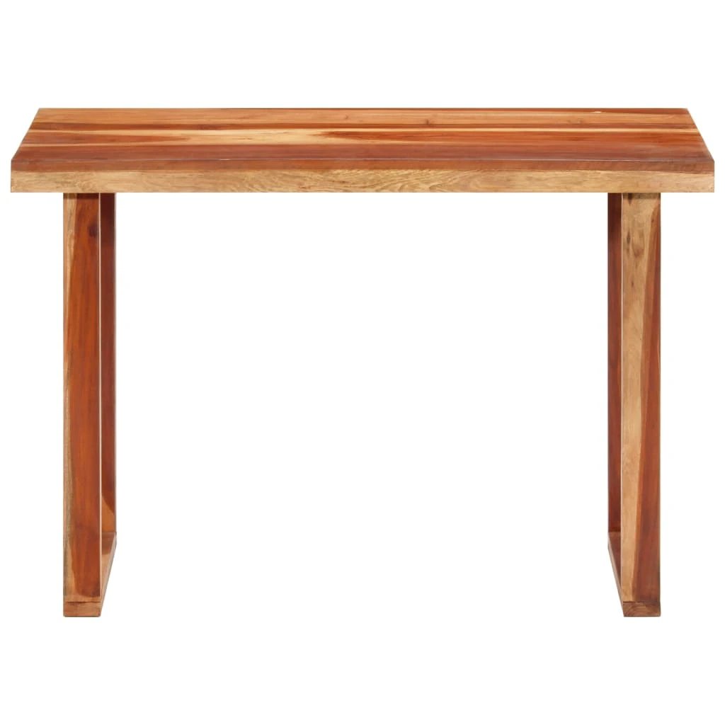 vidaXL VidaXL Dining Table 110x50x76 cm Solid Acacia Wood Dining - Dining Table