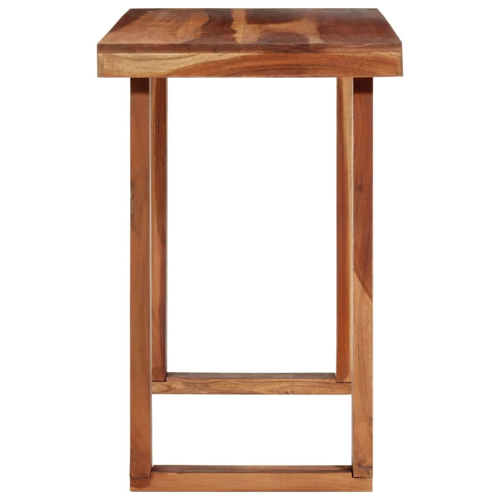 vidaXL VidaXL Dining Table 110x50x76 cm Solid Acacia Wood Dining - Dining Table