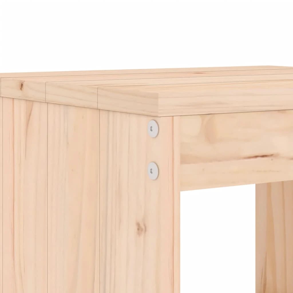 vidaXL VidaXL Garden Dining Set 5 Piece Solid Pine Wood Outdoor - Garden Set