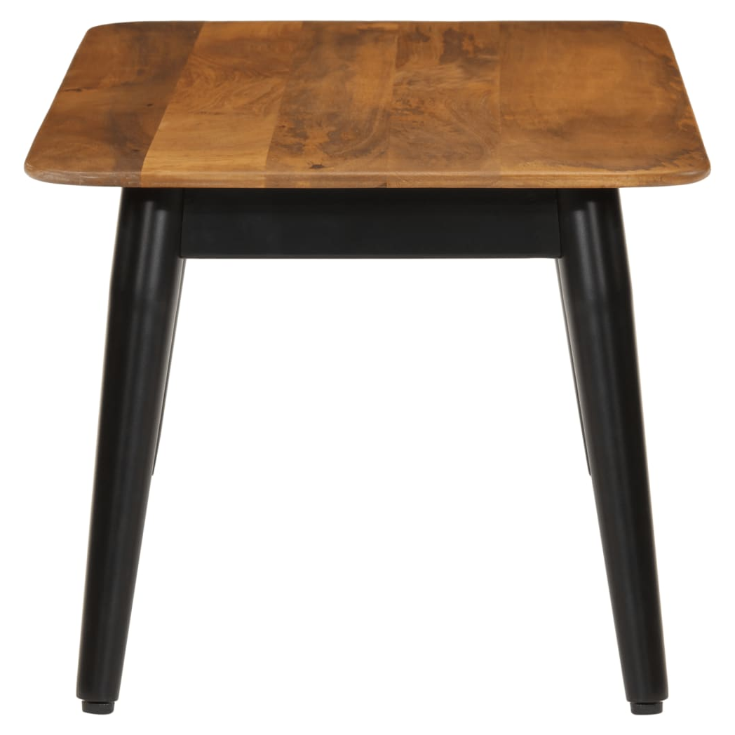 VidaXL Coffee Table 110x50x40 cm Solid Mango Wood and Iron by vidaXL