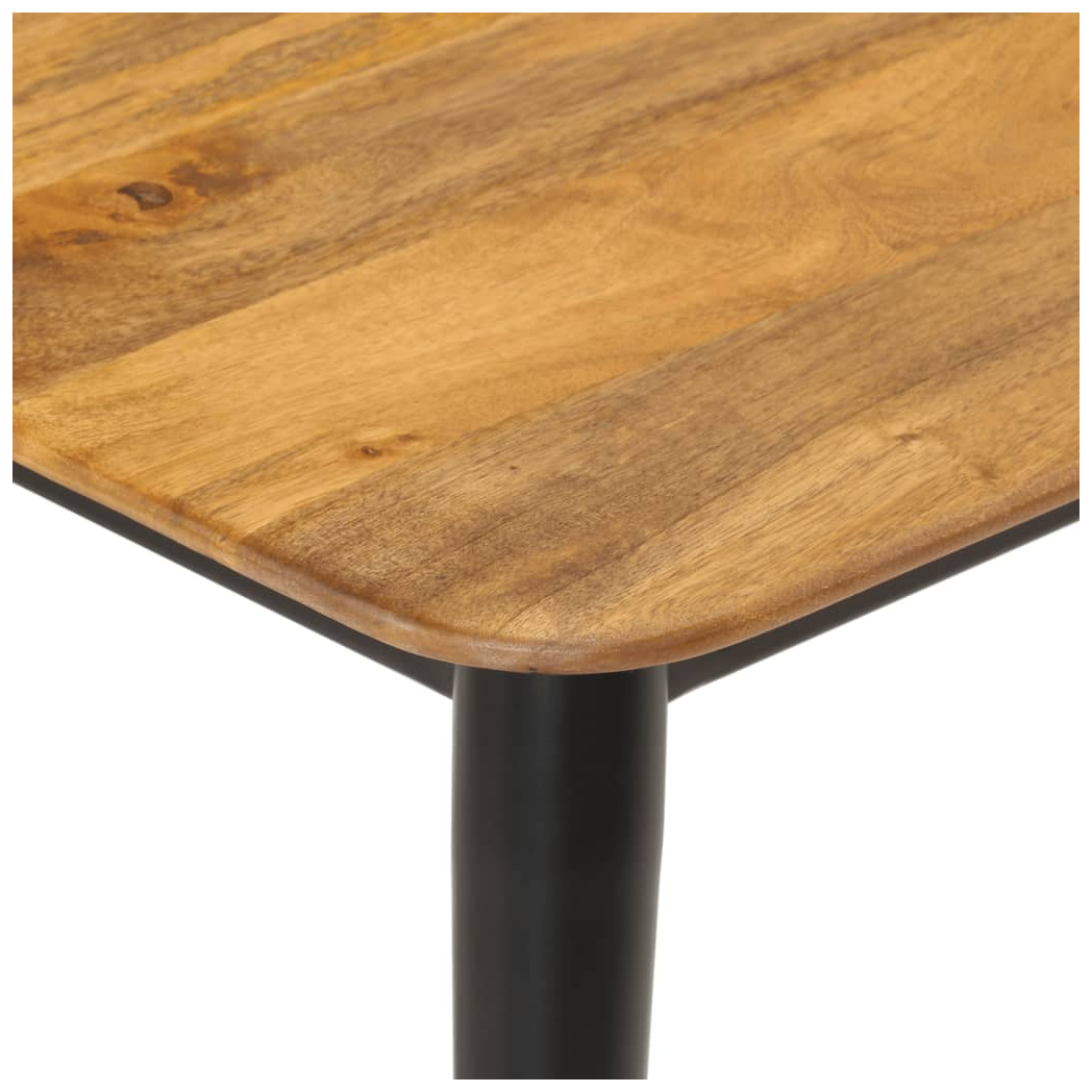 VidaXL Coffee Table 110x50x40 cm Solid Mango Wood and Iron by vidaXL