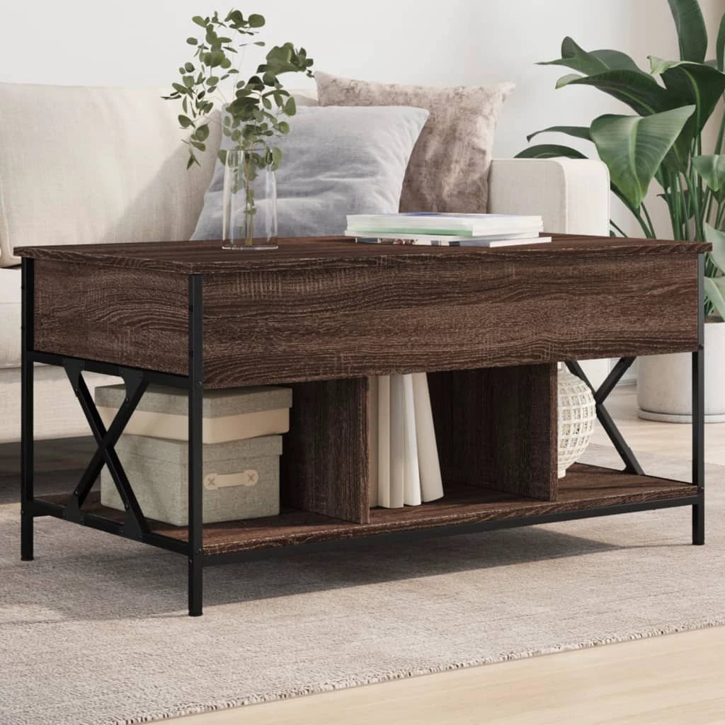 VidaXL Coffee Table 100x55x50 cm Lift Top Living Room by vidaXL