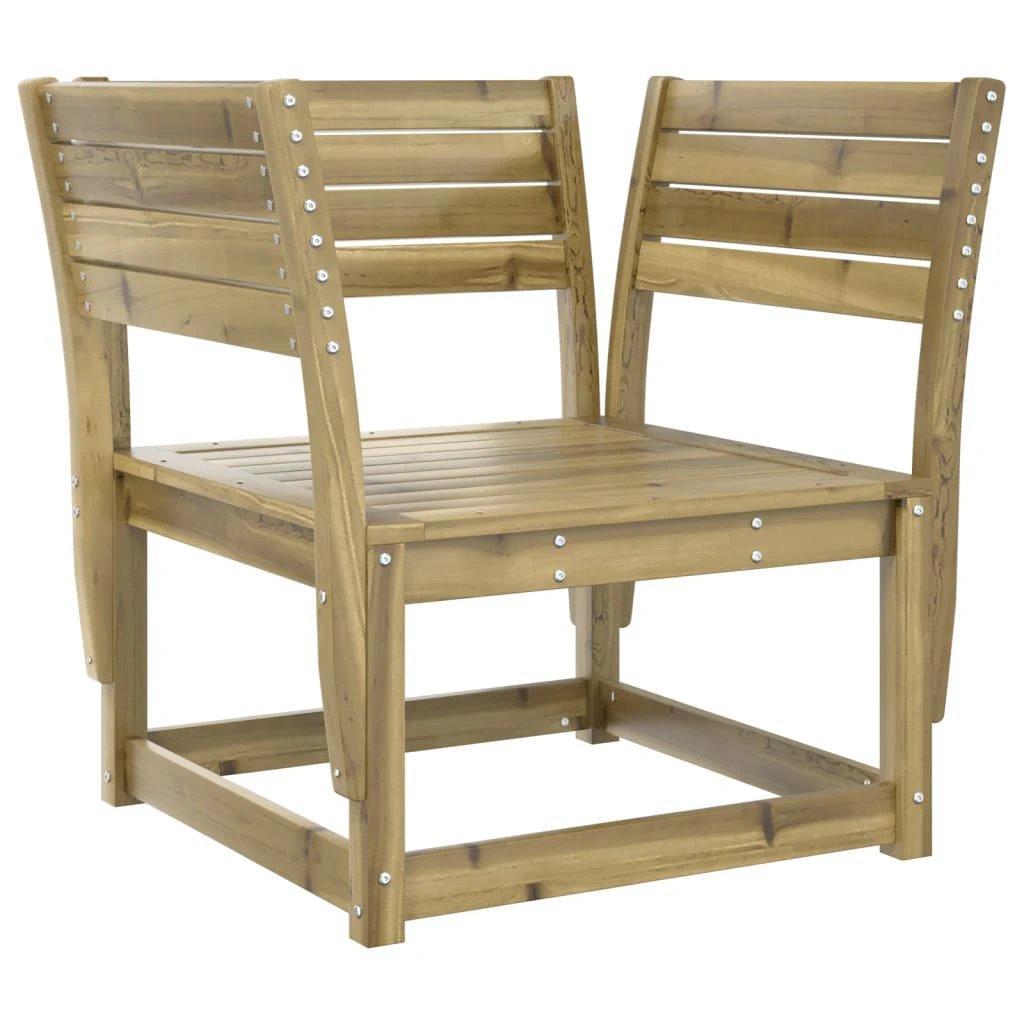 vidaXL vidaXL 5 Piece Garden Sofa Set Solid Wood Pine - Garden Sofa Sets