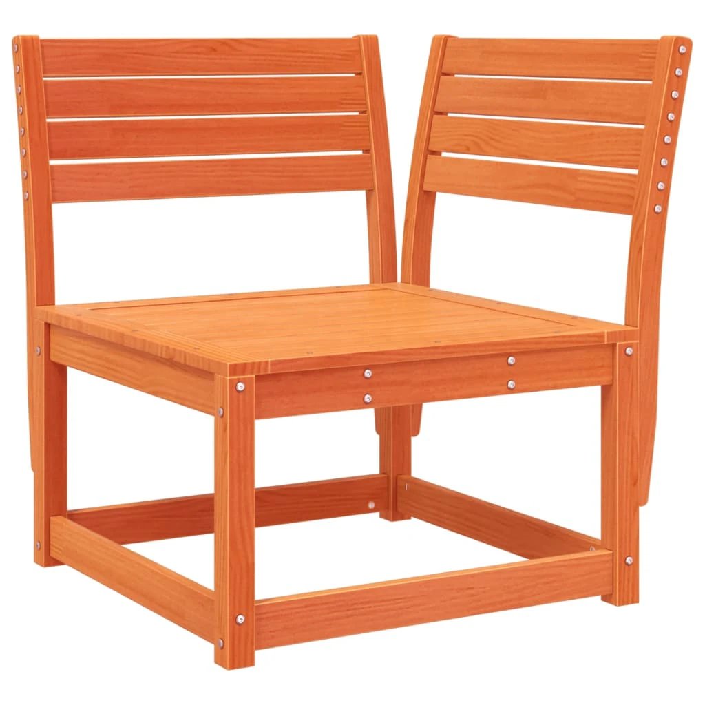 vidaXL 3 Piece Garden Sofa Set Solid Wood Pine by vidaXL