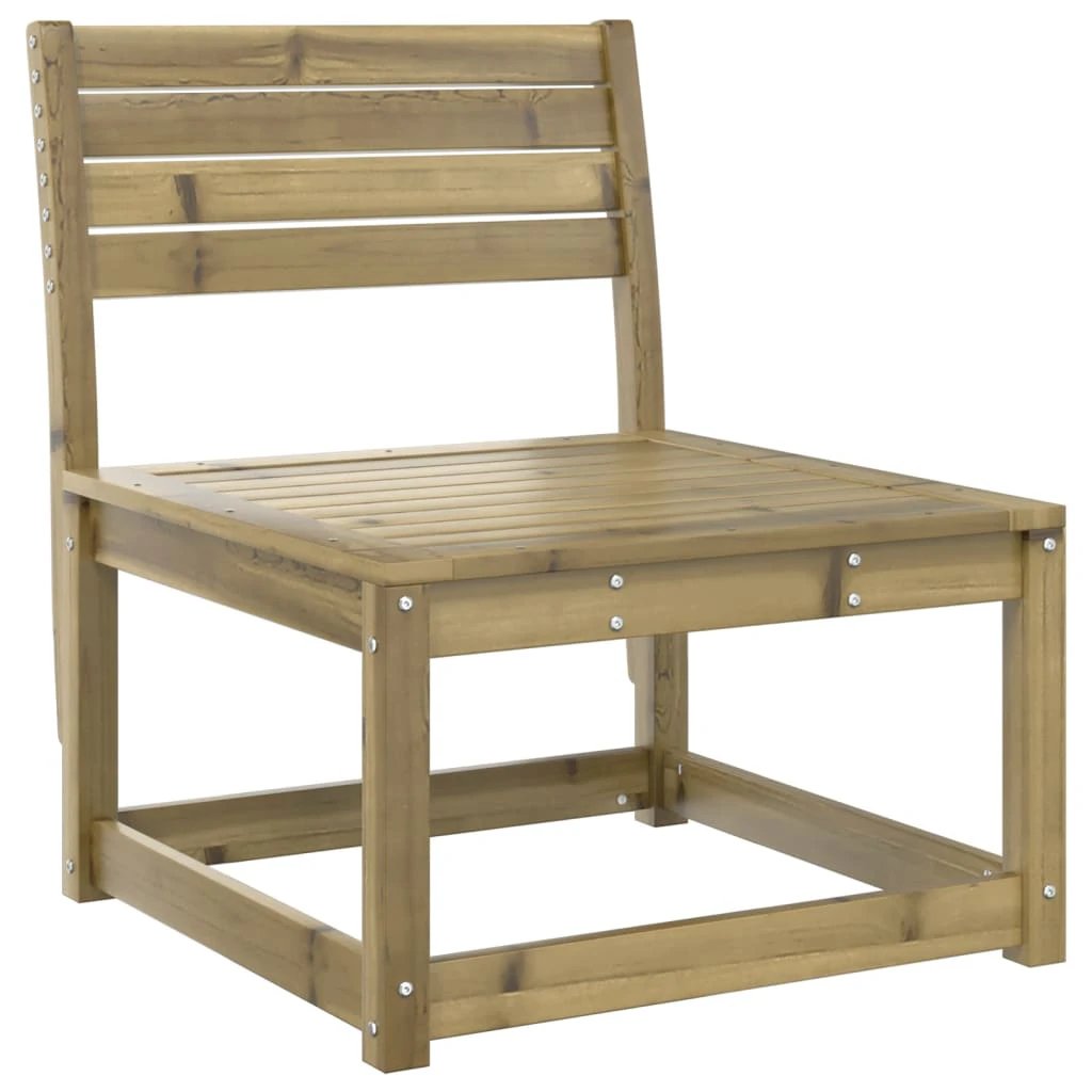 vidaXL vidaXL 6 Piece Garden Sofa Set Solid Wood Pine - Uncategorized Garden Sofa Sets
