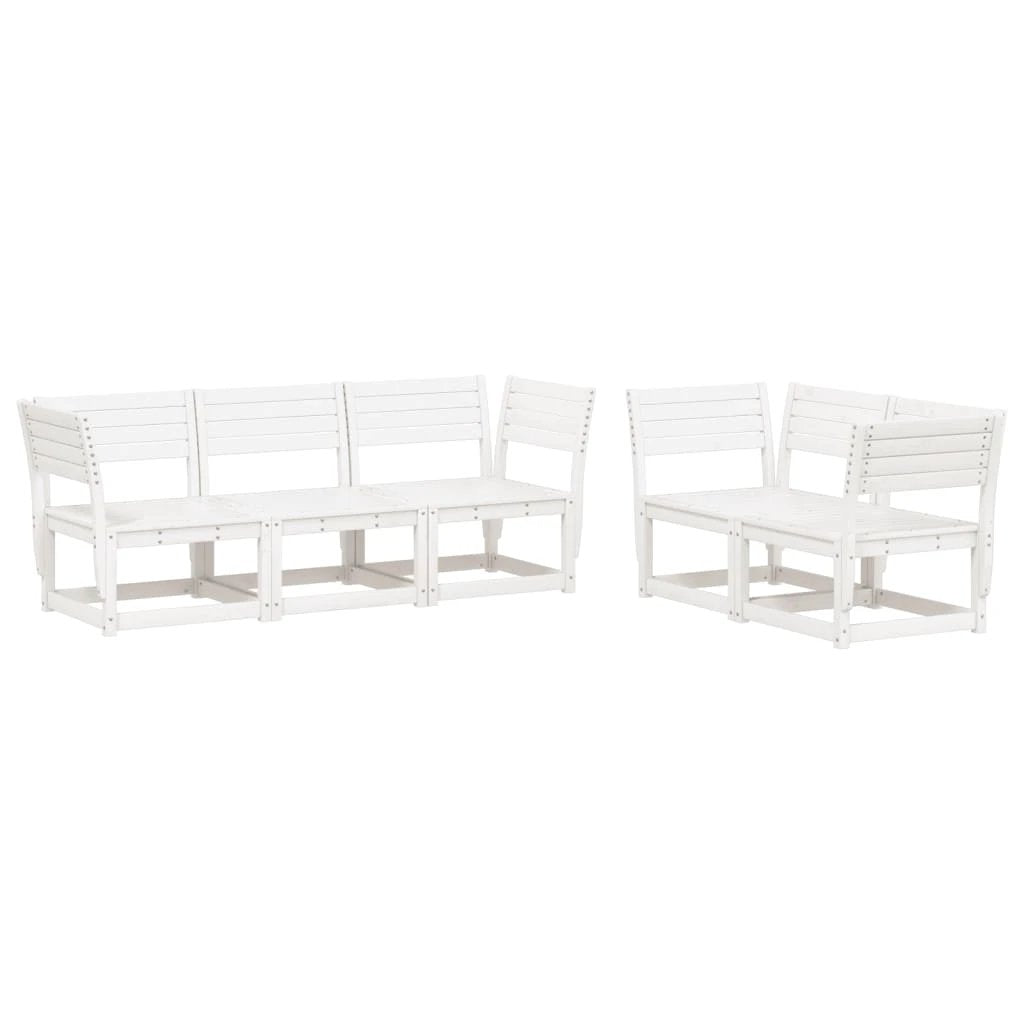 vidaXL vidaXL 5 Piece Garden Sofa Set Solid Wood Pine - Garden Sofa Sets