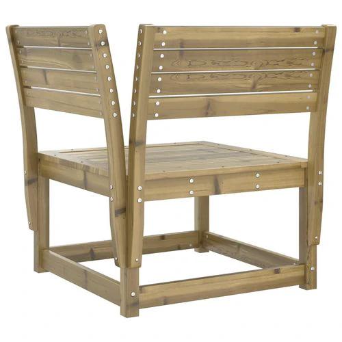 vidaXL vidaXL 6 Piece Garden Sofa Set Solid Wood Pine with Comfortable Design for Outdoor Entertaining - Garden Sofa Sets