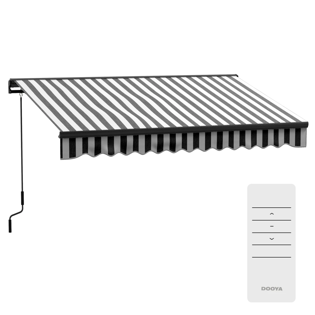 Outsunny Retractable Awning 3x2m Remote Patio by Outsunny