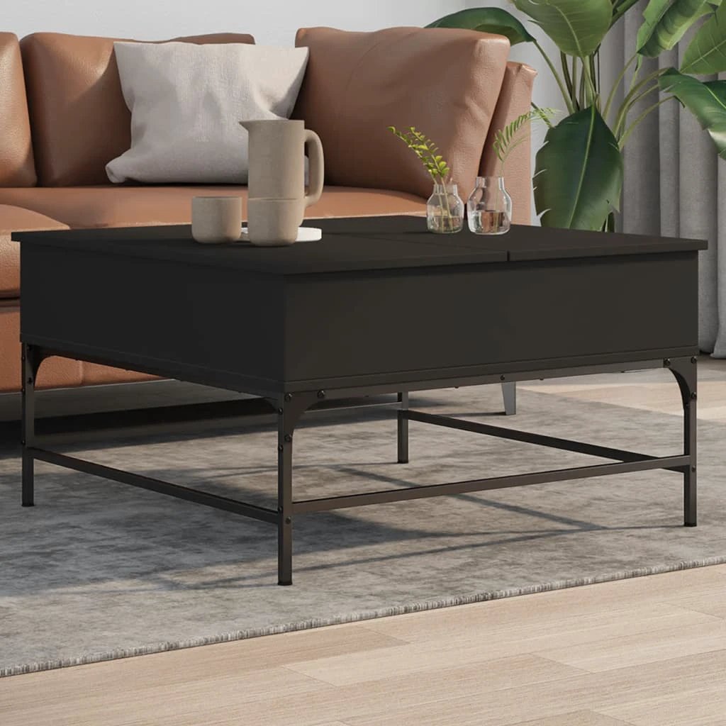 vidaXL VidaXL Coffee Table 100x50x45 cm Engineered Wood and Metal - Coffee Table