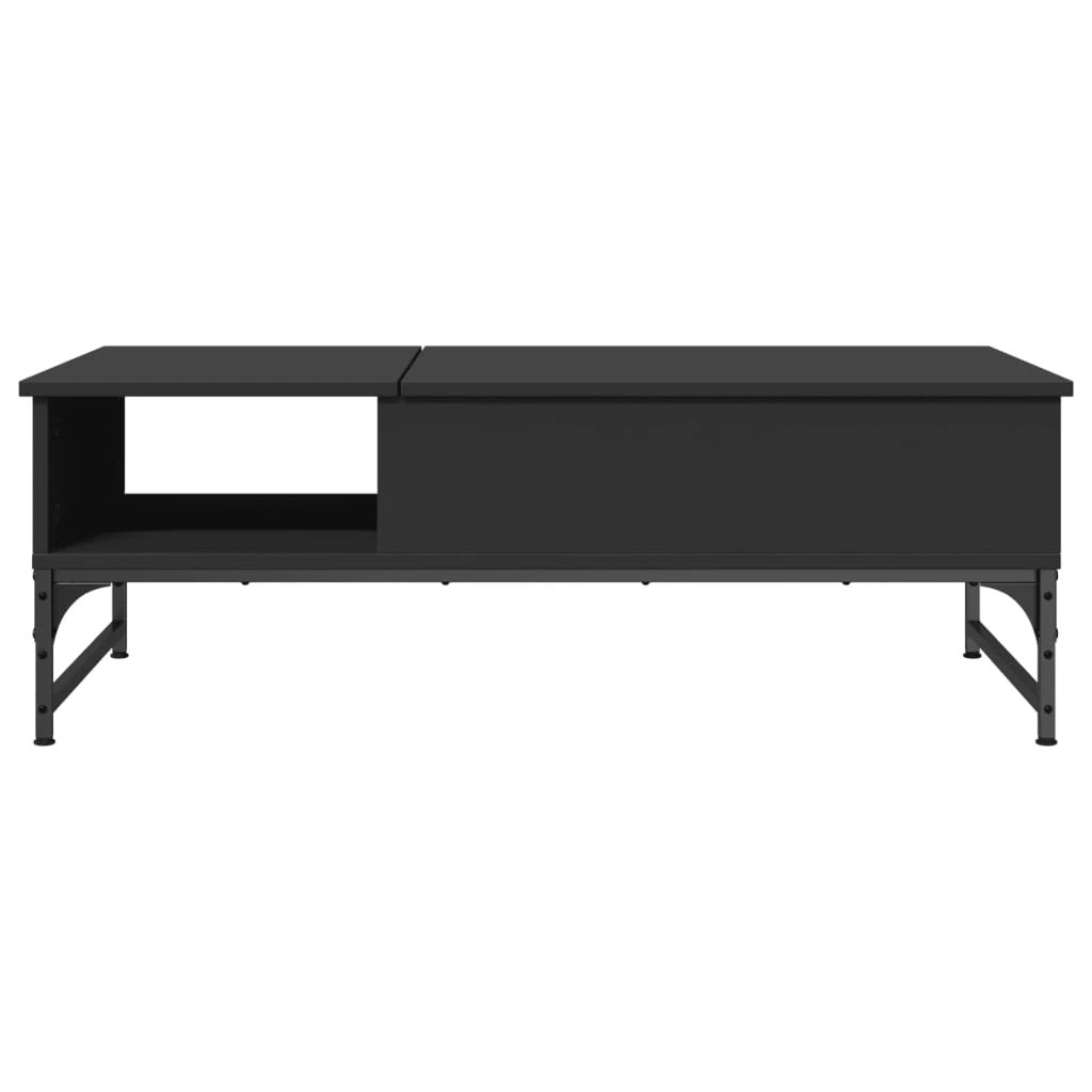 vidaXL VidaXL Coffee Table 100x50x35 cm Engineered Wood And Metal Frame With Storage For Modern Living Rooms - Coffee Table