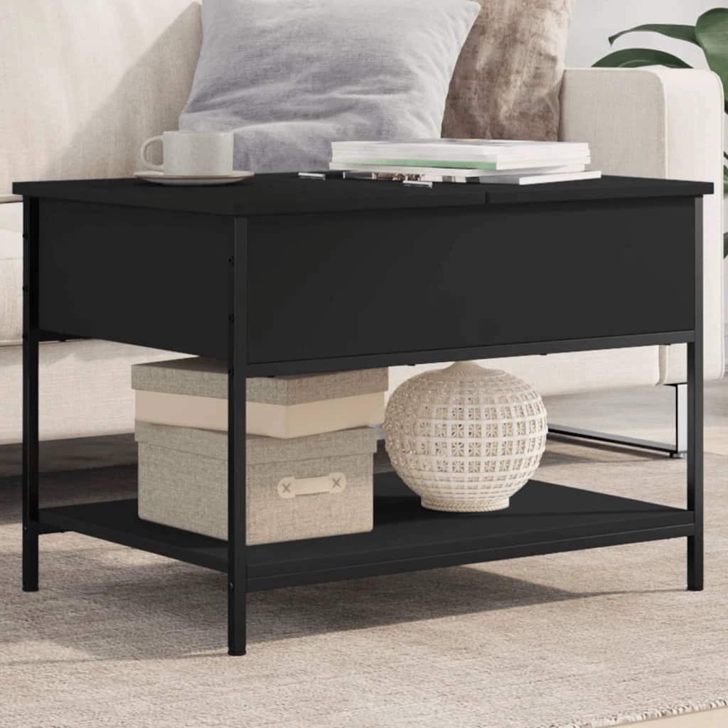 vidaXL VidaXL Coffee Table 70x50x50 Wood and Metal Living Room - Coffee Table