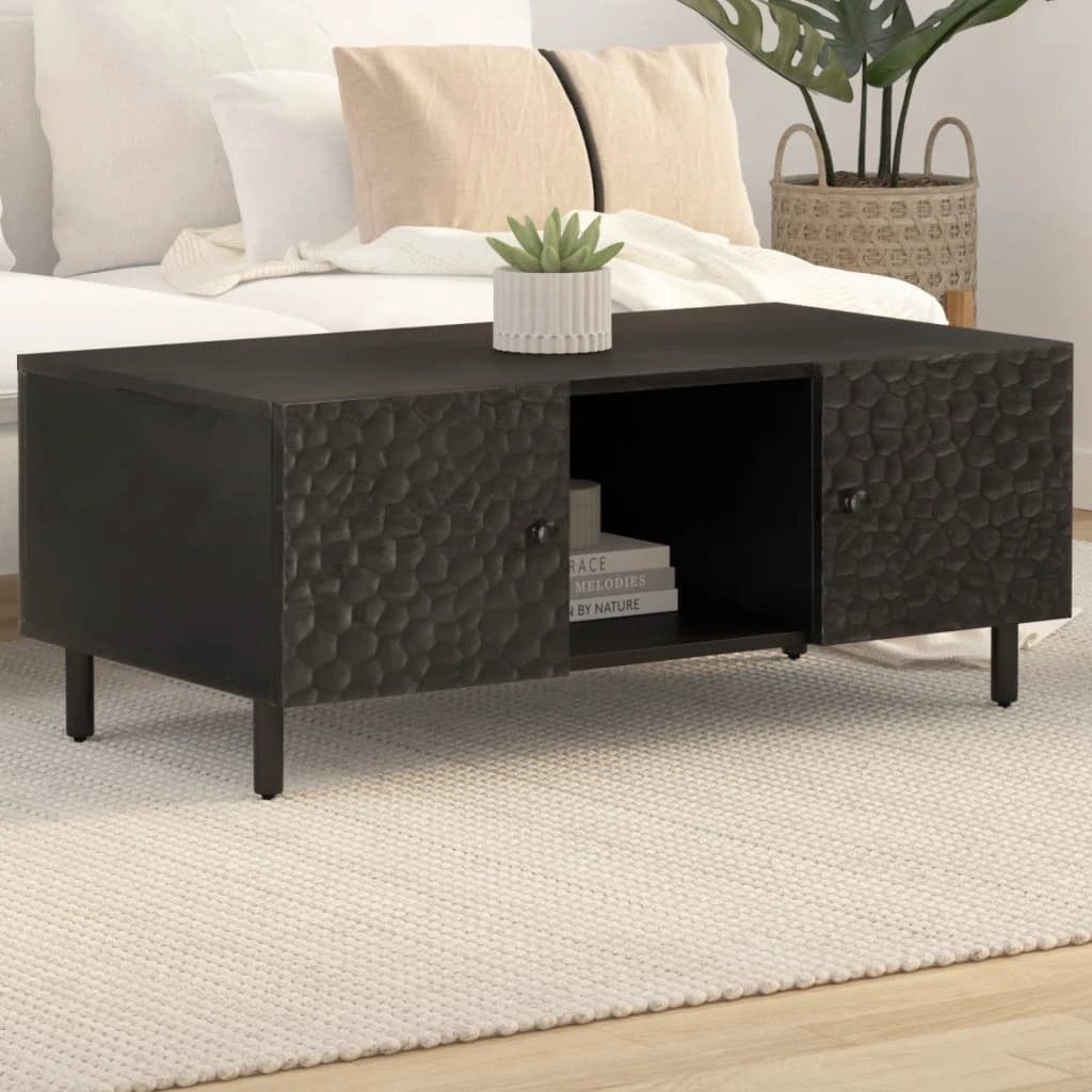 VidaXL Coffee Table 100x54x40 cm Mango Wood For Living Room by vidaXL