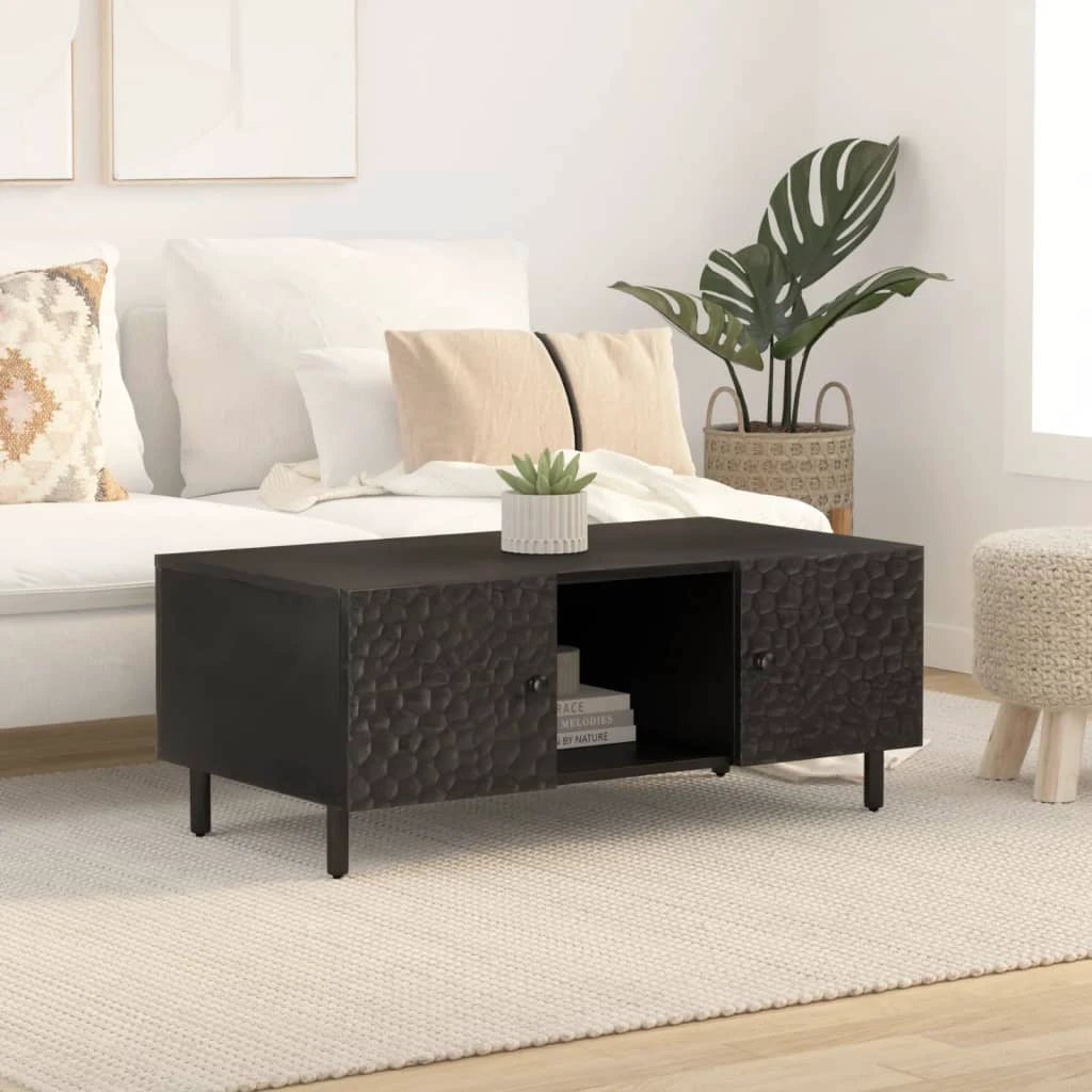 VidaXL Coffee Table 100x54x40 cm Mango Wood For Living Room by vidaXL