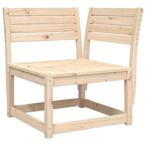 vidaXL 6 Piece Garden Sofa Set Solid Wood Pine with Comfortable Design for Outdoor Entertaining by vidaXL