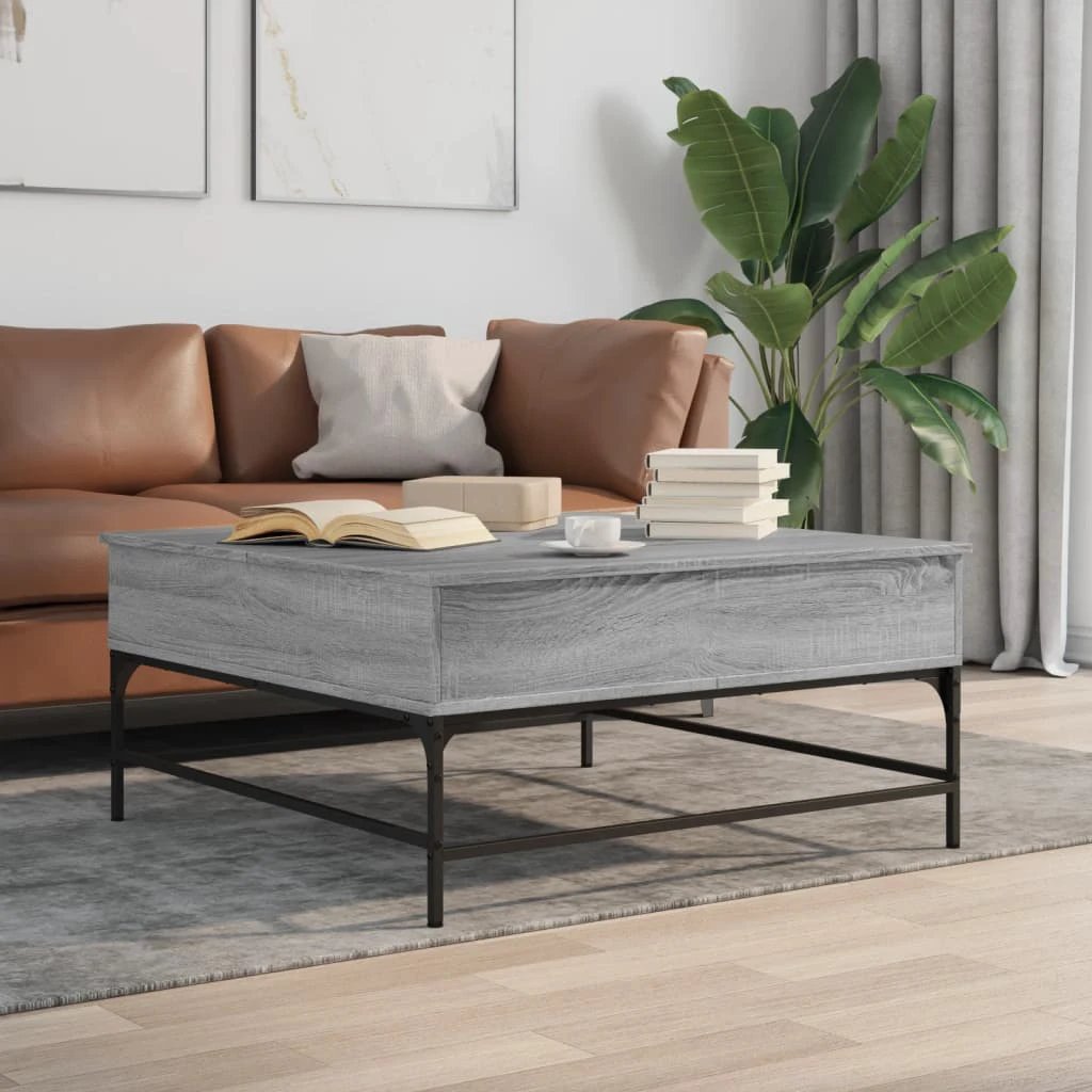 vidaXL Coffee Table 95x95x45 cm Lift Top For Living Room by vidaXL