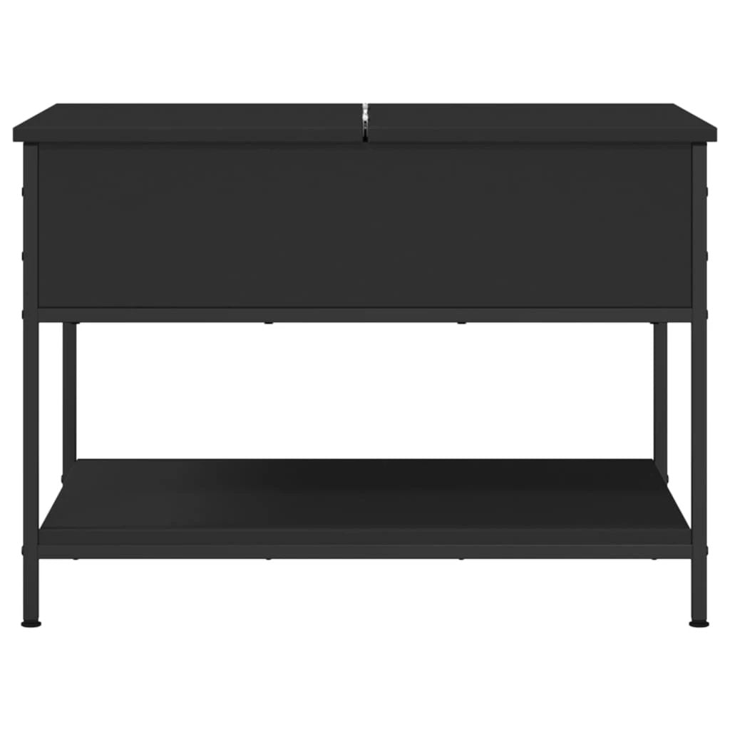 VidaXL Coffee Table 70x50x50 Wood and Metal Living Room by vidaXL