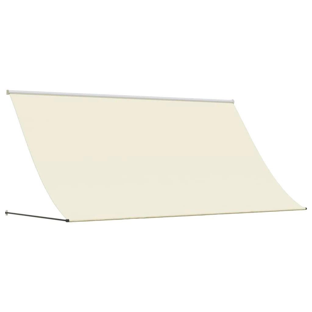 VidaXL Retractable Awning Cream 300x150 cm UV-Resistant Fabric And Steel Frame For Patio by vidaXL