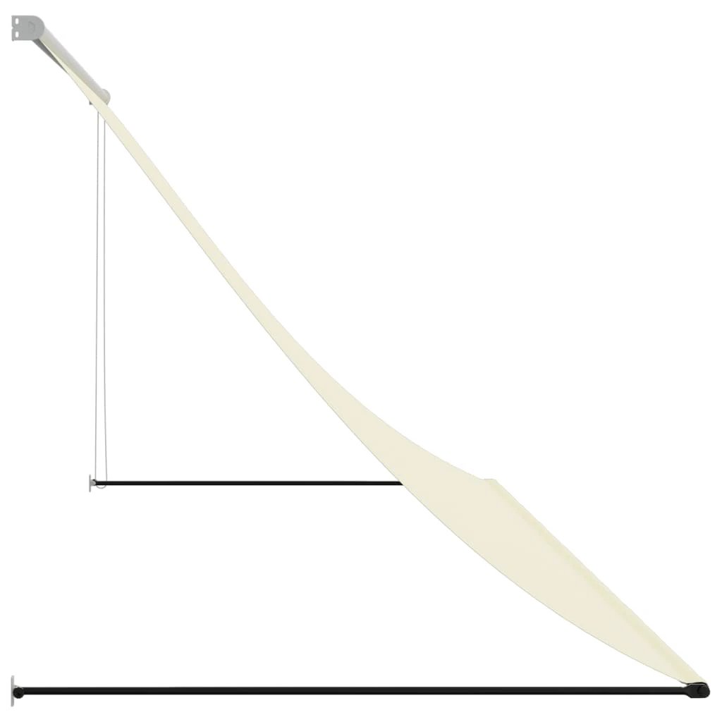VidaXL Retractable Awning Cream 300x150 cm UV-Resistant Fabric And Steel Frame For Patio by vidaXL