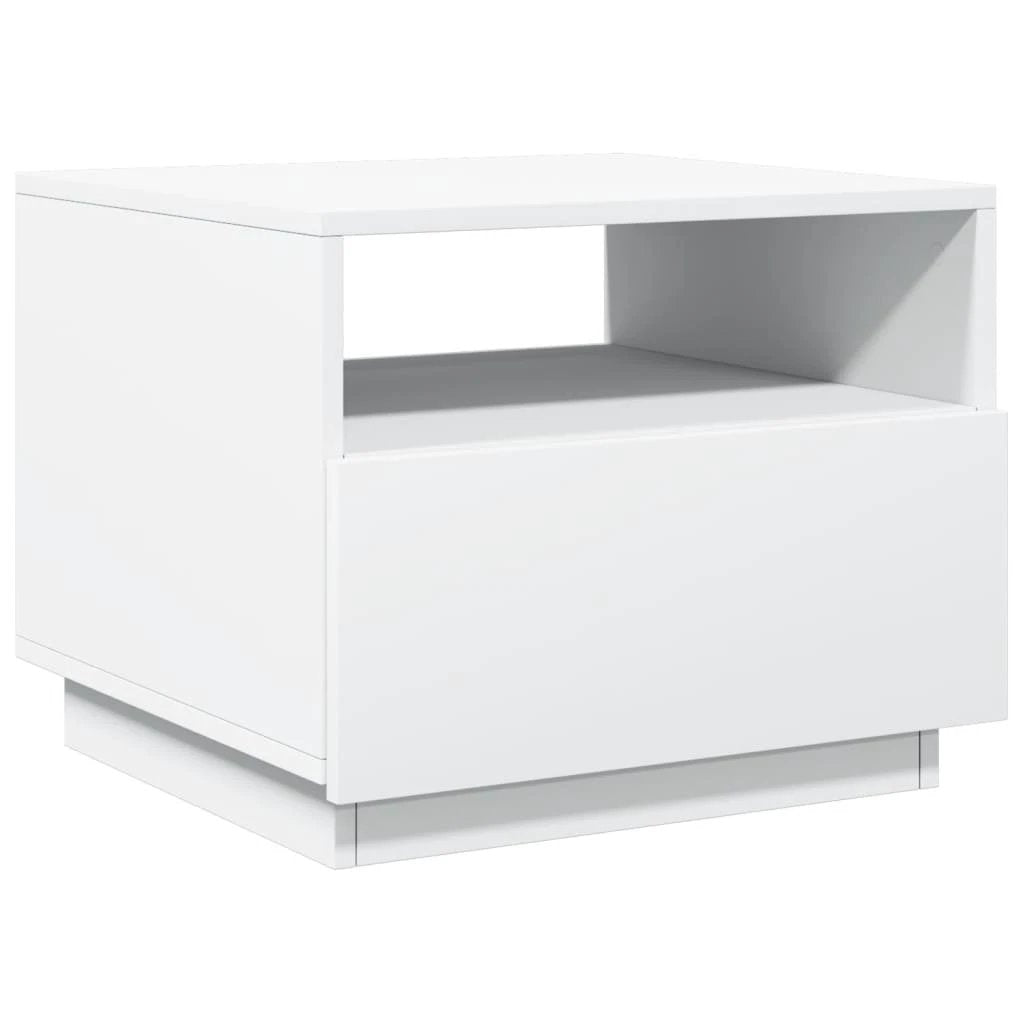vidaXL VidaXL Coffee Table 50x49x40 cm LED Lights Living Room - Coffee Table