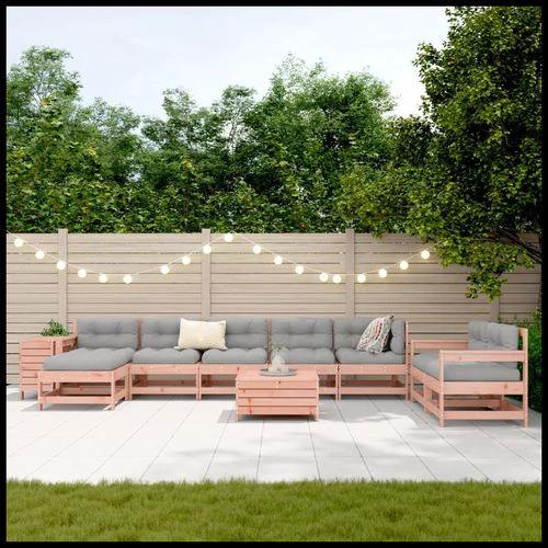 vidaXL 10 Piece Garden Sofa Set with Cushions for Stylish Outdoor Relaxation by vidaXL