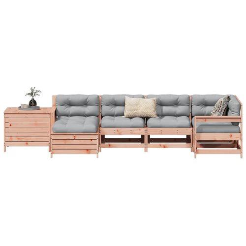 vidaXL 7 Piece Garden Sofa Set with Cushions for Outdoor Relaxation and Entertaining by vidaXL