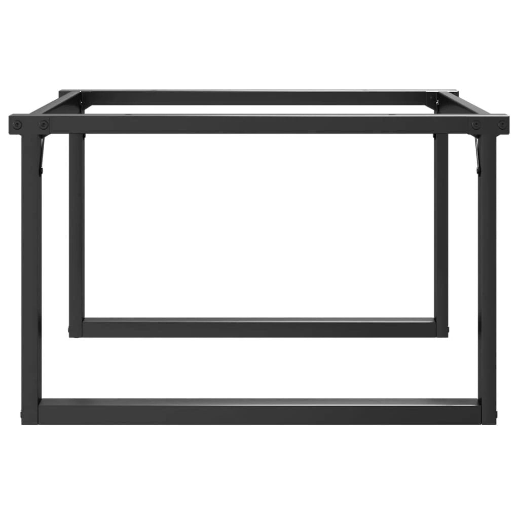 VidaXL O-Frame Coffee Table Legs 80x70x43 Cm Cast Iron Industrial DIY Furniture Projects by vidaXL