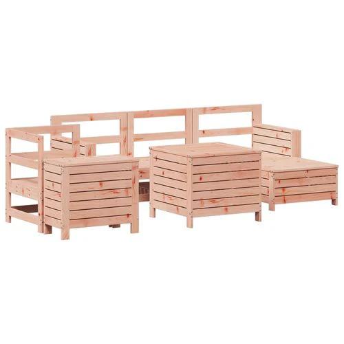vidaXL vidaXL 7 Piece Garden Sofa Set with Cushions Solid Pinewood for Outdoor Relaxation with Family and Friends - Garden Sofa Sets