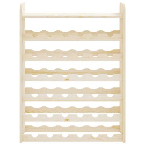 vidaXL vidaXL Wooden Wine Rack 33x25x37 cm Solid Pine with Ample Storage for Wine Enthusiasts - Wine Rack