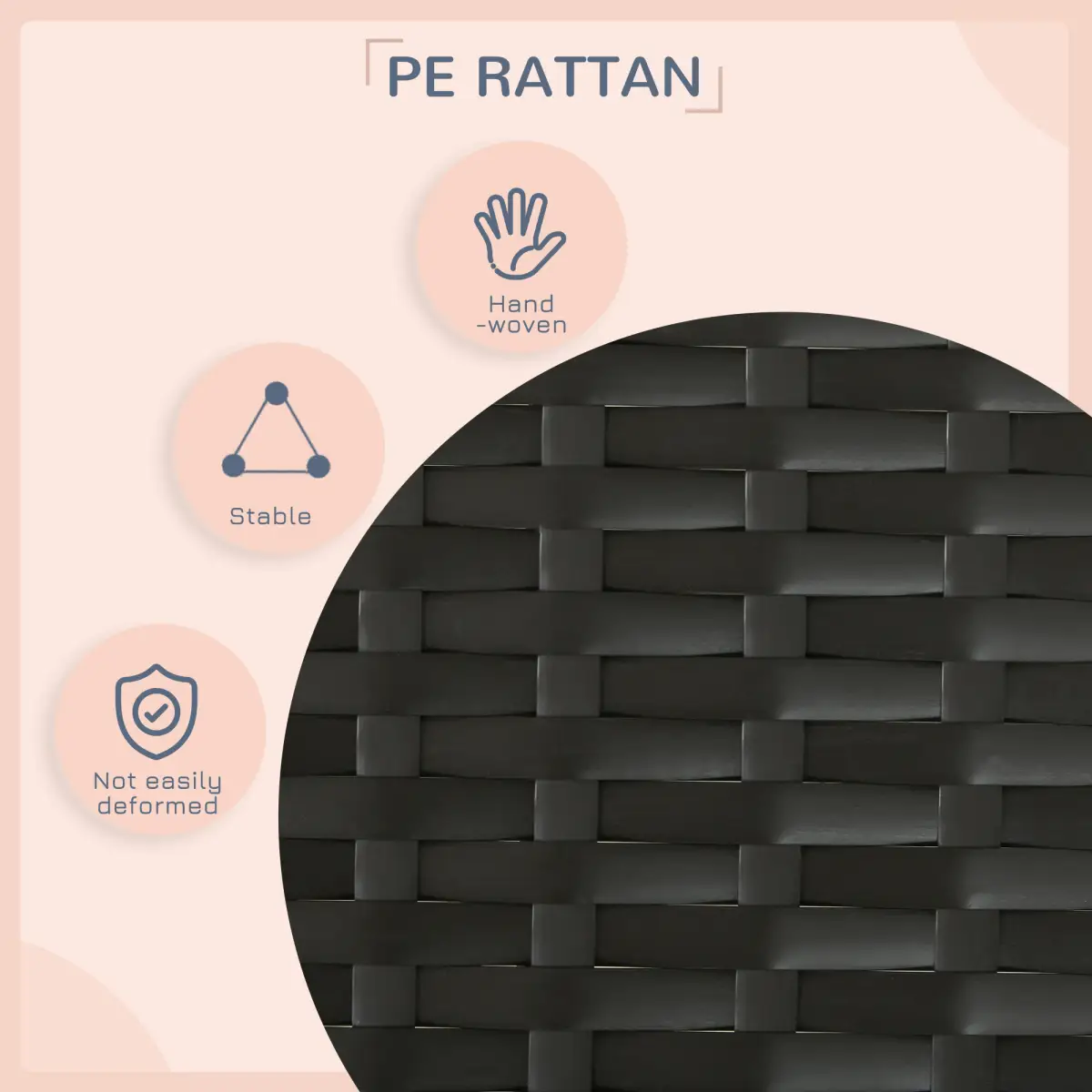 PawHut PawHut Extendable Rattan Dog House with Water-Resistant Roof, Cushion - Dog Kennel