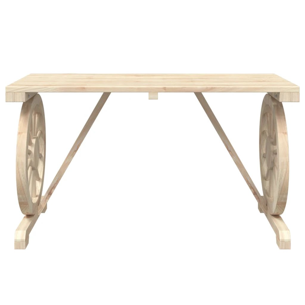 vidaXL Garden Table 115x55x65 cm Solid Wood Fir by vidaXL