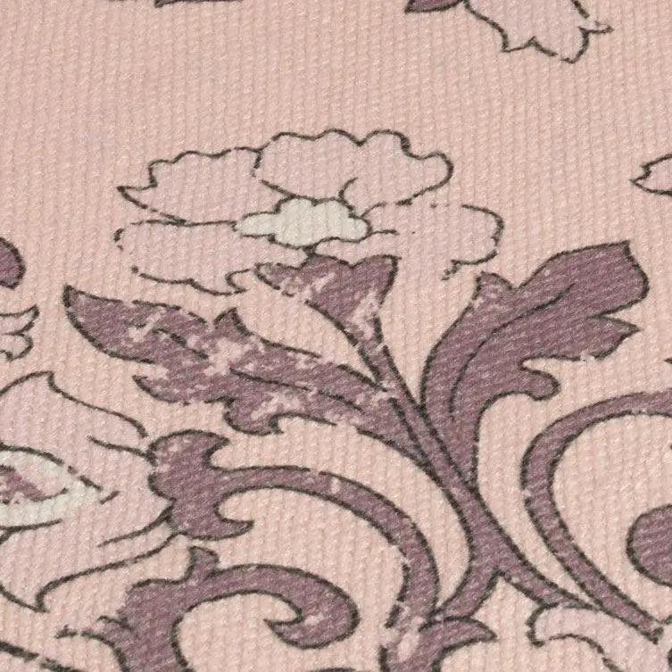 Esselle Home Kew Antique Printed 120x170cm Mauve Rug with Tassel - Rug