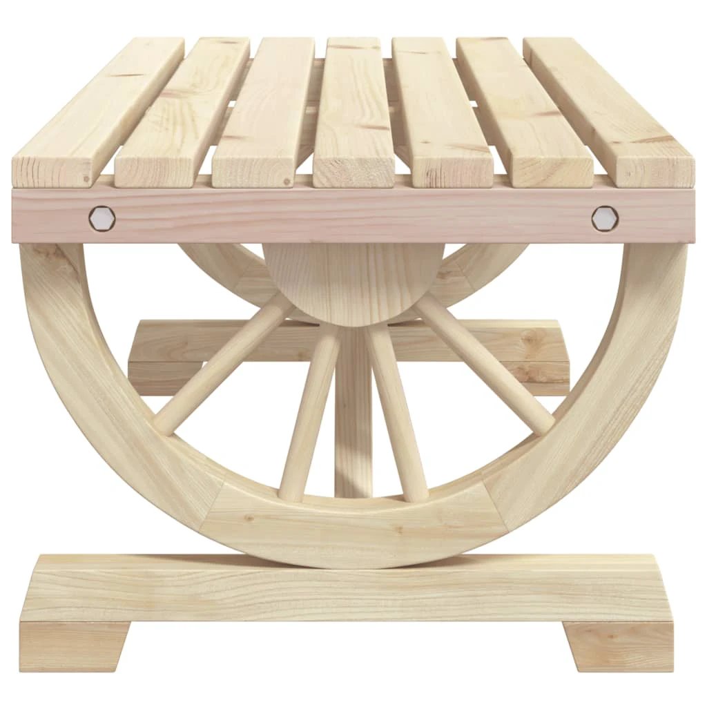 VidaXL Garden Coffee Table 90x50x40 cm Solid Fir Wood Patio by vidaXL