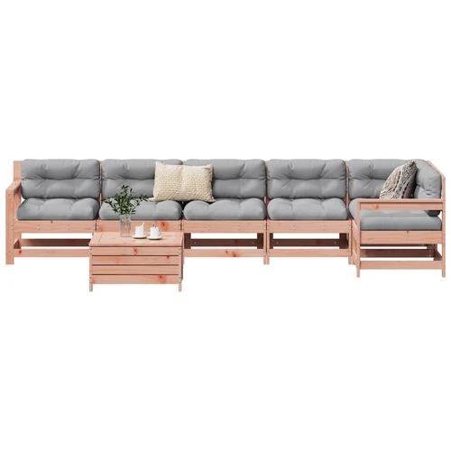 vidaXL 7 Piece Garden Sofa Set Solid Pinewood with Slatted Design for Outdoor Entertaining by vidaXL