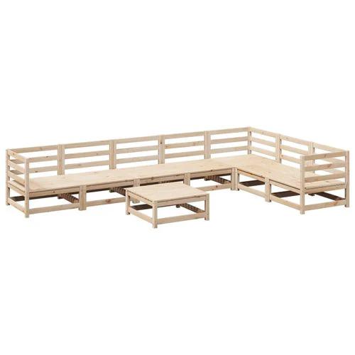 vidaXL vidaXL 8 Piece Garden Sofa Set with Cushions for Outdoor Relaxation and Entertaining - Garden Sofa Sets
