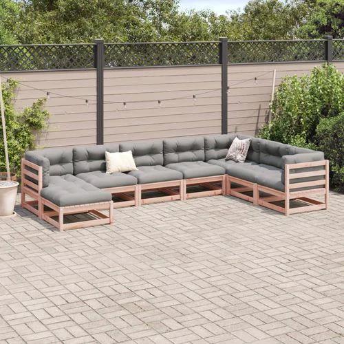 vidaXL vidaXL 8 Piece Garden Sofa Set with Cushions for Outdoor Relaxation and Entertaining - Garden Sofa Sets