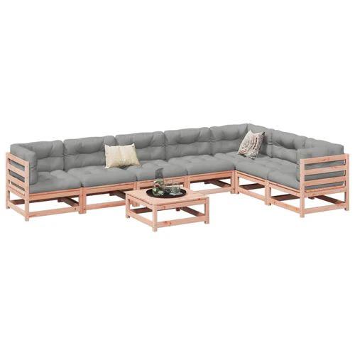 vidaXL vidaXL 8 Piece Garden Sofa Set with Cushions for Outdoor Relaxation and Entertaining - Garden Sofa Sets