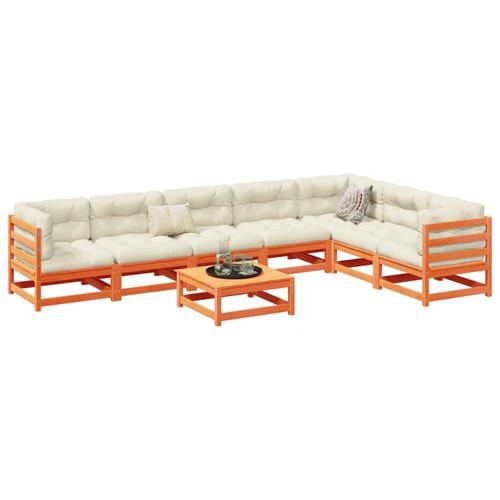 vidaXL 8 Piece Garden Sofa Set with Cushions for Outdoor Relaxation and Entertaining by vidaXL