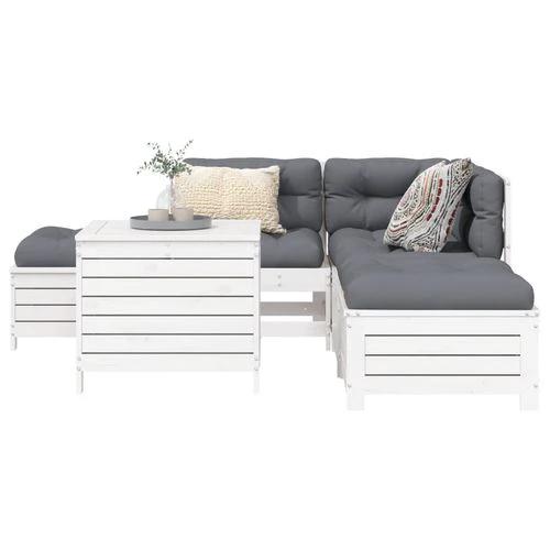 vidaXL vidaXL 6 Piece Garden Sofa Set with Cushions for Outdoor Relaxation and Entertaining - Garden Sofa Sets