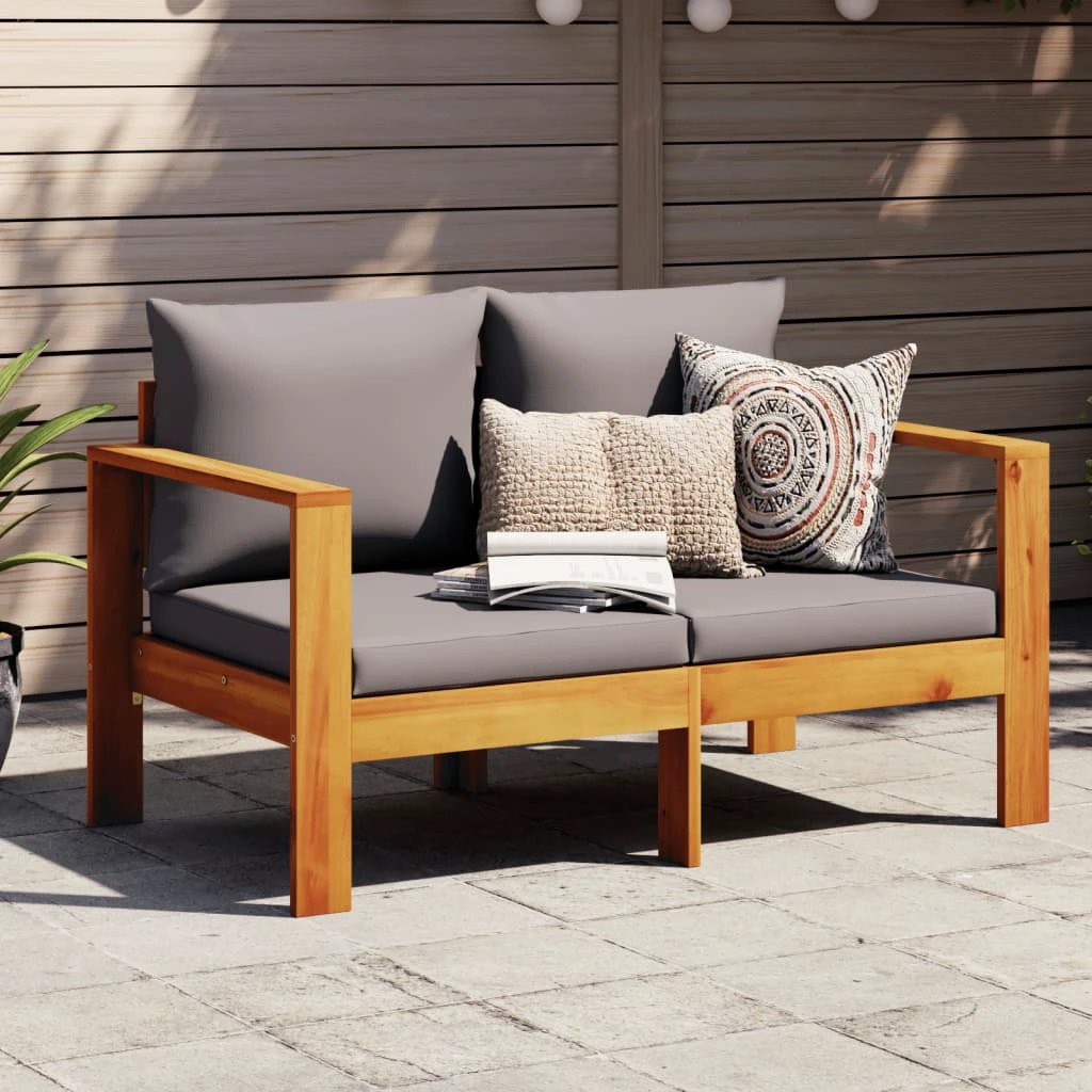 vidaXL Garden Table 100x50x27 cm Solid Wood Acacia by vidaXL
