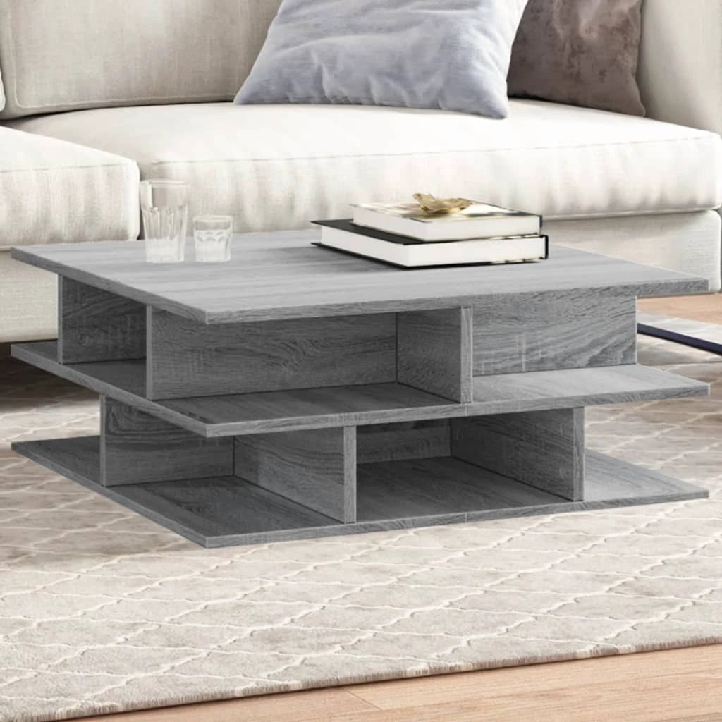 vidaXL VidaXL Coffee Table 70x70x29 cm Engineered Wood Living Room - Coffee Table