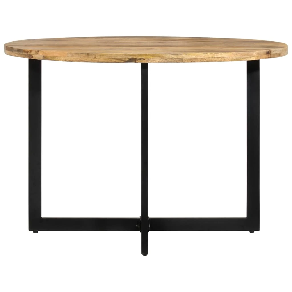 VidaXL Dining Table 110x75 cm Solid Mango Wood Kitchen by vidaXL