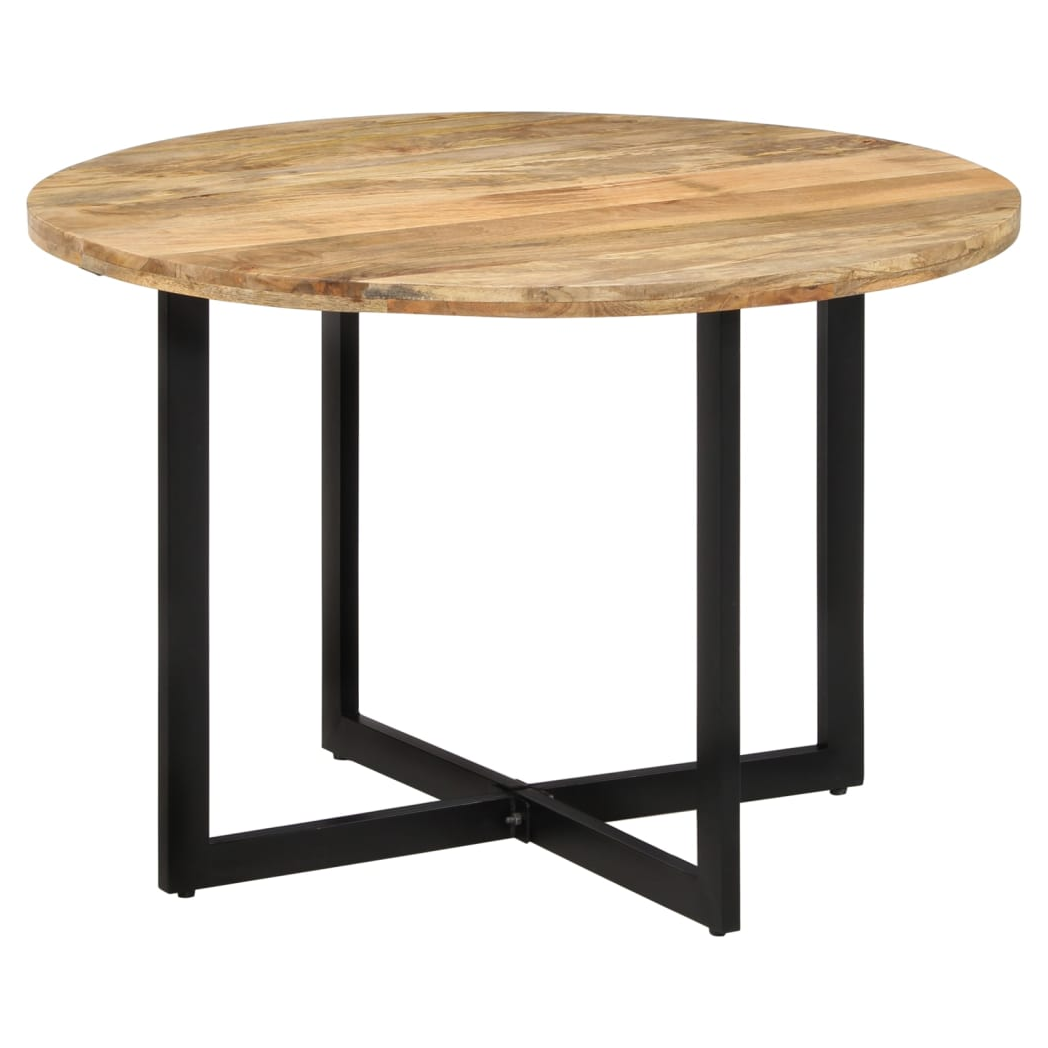 VidaXL Dining Table 110x75 cm Solid Mango Wood Kitchen by vidaXL