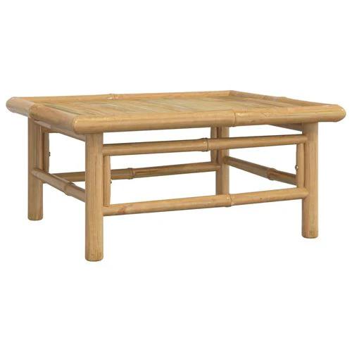 vidaXL Garden Table 65x55x30 cm Bamboo by vidaXL