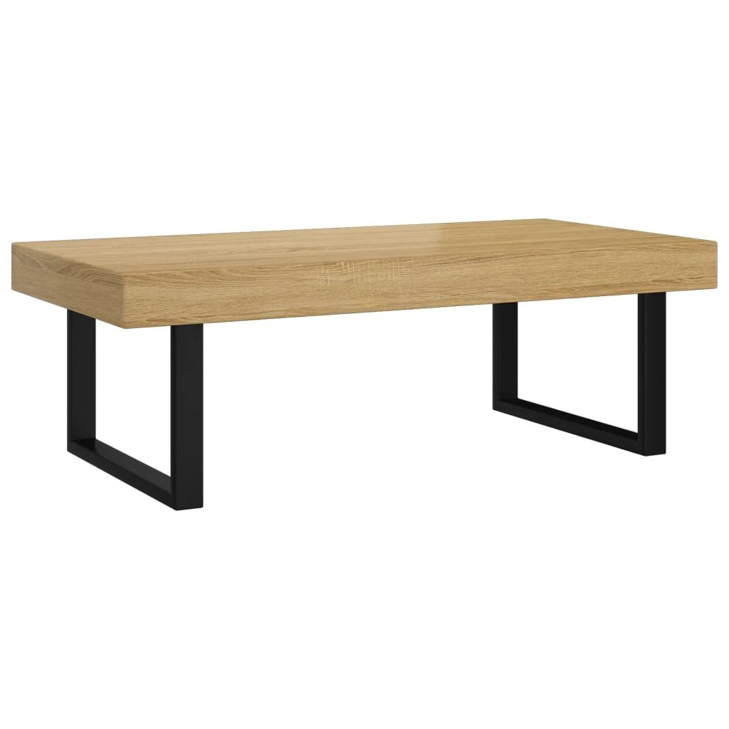 vidaXL VidaXL Coffee Table 120x60x40 cm MDF Iron Sturdy Living Room - Coffee Table