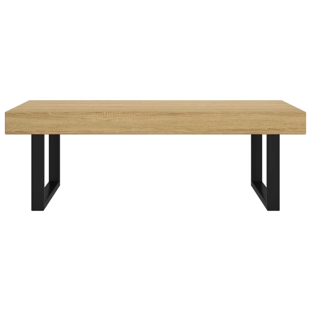vidaXL VidaXL Coffee Table 120x60x40 cm MDF Iron Sturdy Living Room - Coffee Table