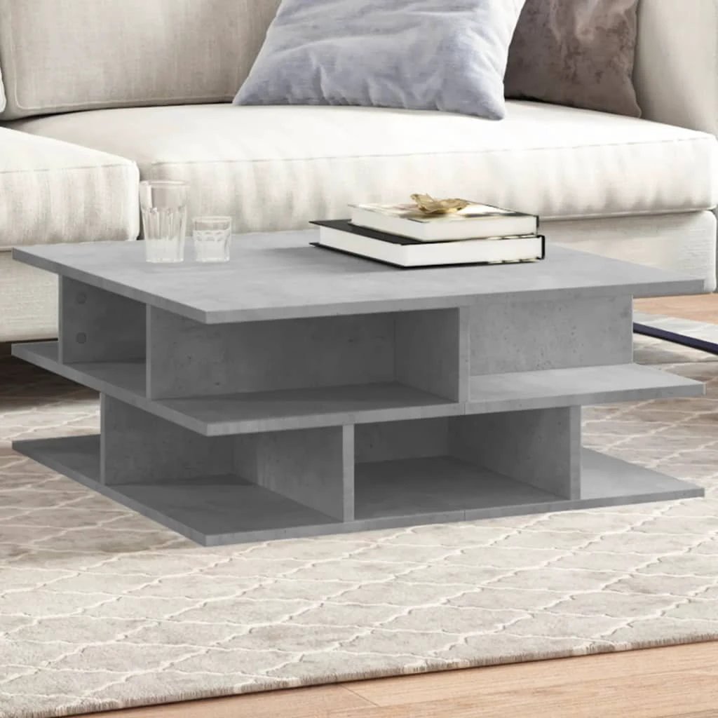 vidaXL VidaXL Coffee Table 70x70x29 cm Engineered Wood Living Room - Coffee Table