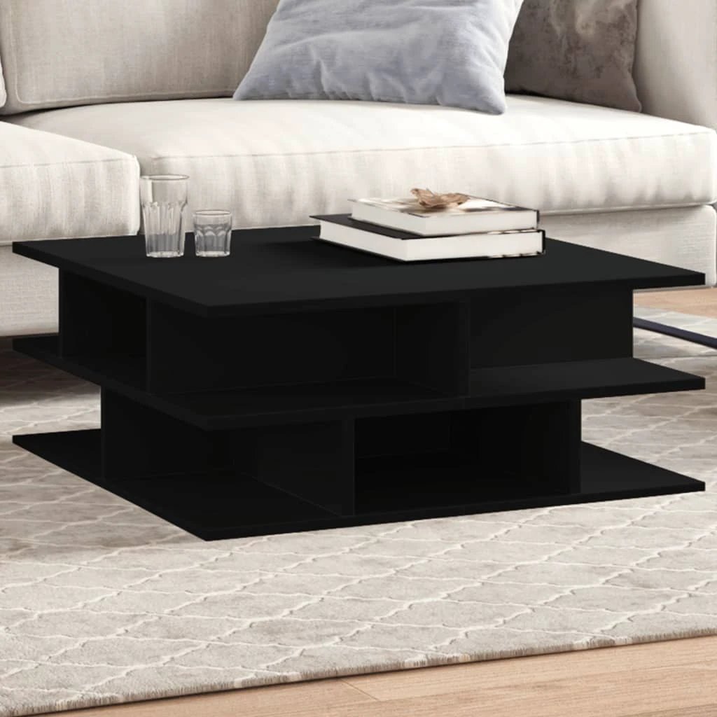 vidaXL VidaXL Coffee Table 70x70x29 cm Engineered Wood Living Room - Coffee Table
